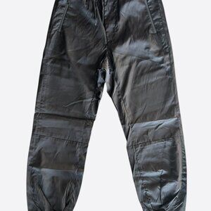 Prada Black Nylon Logo Track Pants